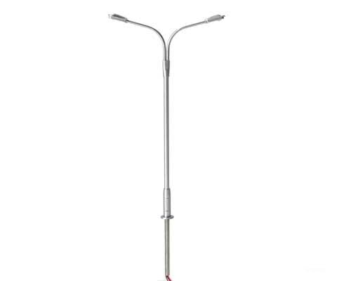 Atlas N 70000152 Double-Arm Streetlight 3-Pack - Cool White Led -- Gray Lights & Electronics