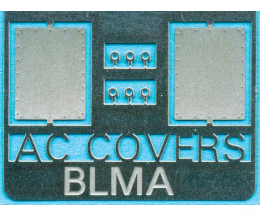 Atlas N Blma91 Removed Ac Cover Plate -- Pkg(2) Parts