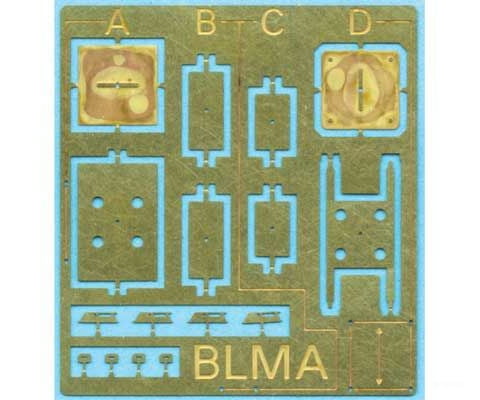 Atlas Blma92 Locomotive Antenna Stands -- 4 Styles Detailing Parts