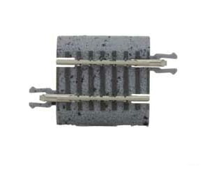 Atlas G2405 Code 65 Straight Track With Gray Ballast - True -- 1 2.5Cm Pkg(6) & Roadbed
