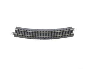 Atlas G2414 Code 65 Curved Track With Gray Ballast - True -- 14 35.6Cm Radius Pkg(8) & Roadbed
