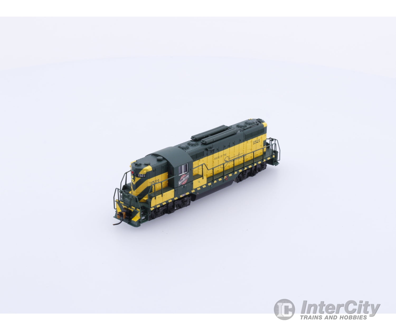 Atlas N Torpedo GP9 Chicago and North Western (CNW) 1521 Analog DC Locomotives
