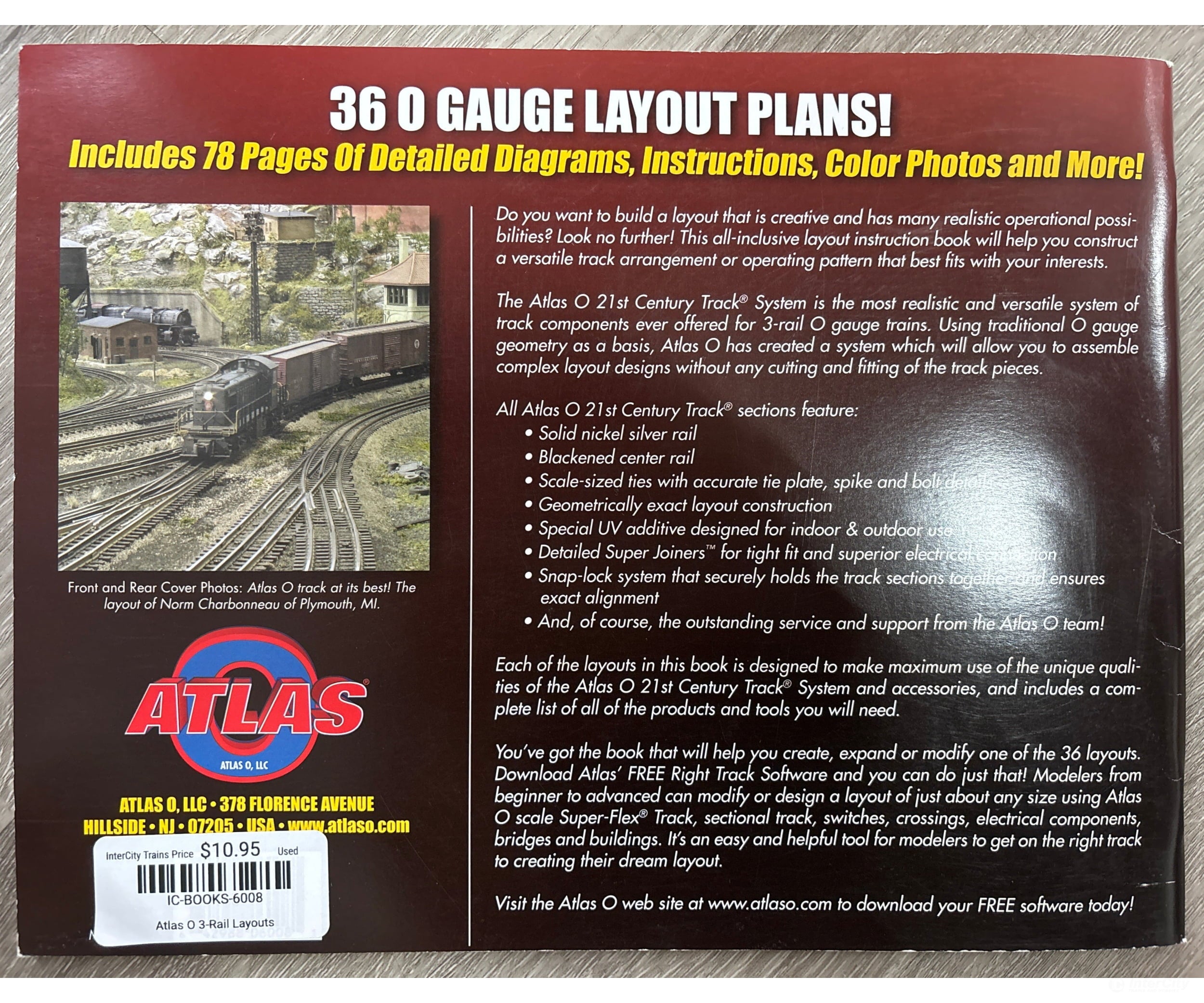 Atlas O 3-Rail Layouts Books