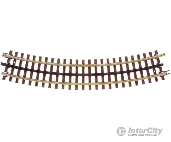 Atlas O 6045 21St Century Track System(Tm) Nickel Silver Rail W/Brown Ties - 3-Rail O45 Full Curved