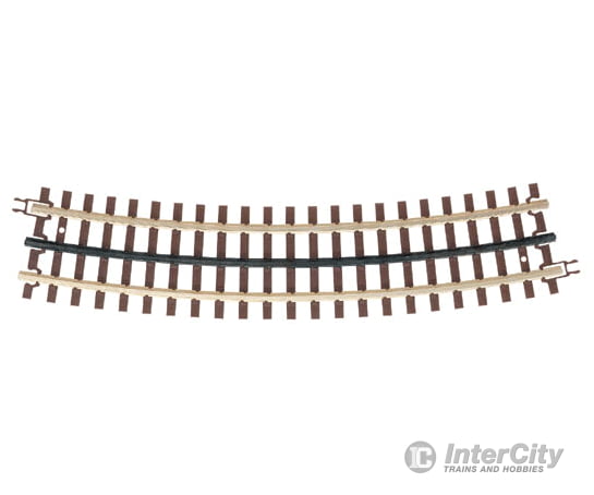Atlas O 6064 21St Century Track System(Tm) Nickel Silver Rail W/Brown Ties - 3-Rail O63 Full Curved