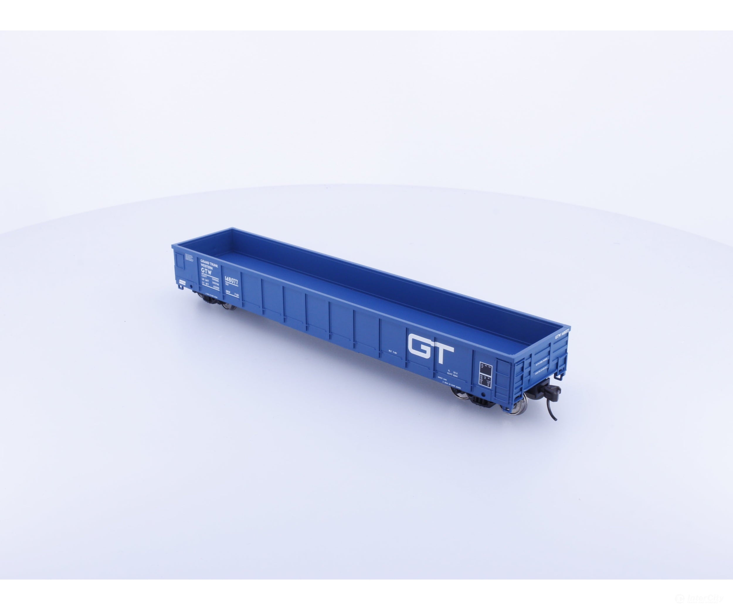Atlas Trainman 917 HO Evans Gondola Car Grand Trunk Western (GTW) 148077 Freight Cars