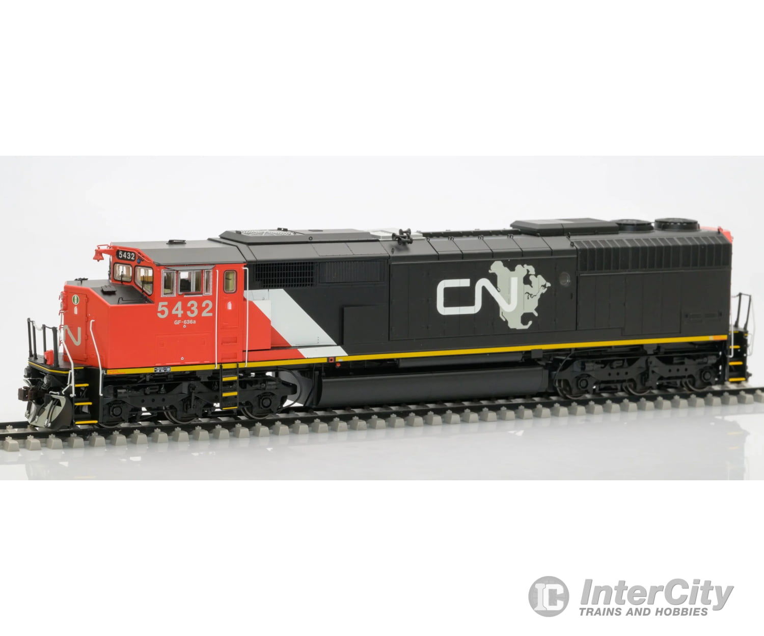 Aurora Miniatures 110505 HO Scale GMDD SD50F Diesel Locomotive - Canadian National (CN) ’Map’ #5432 Locomotives