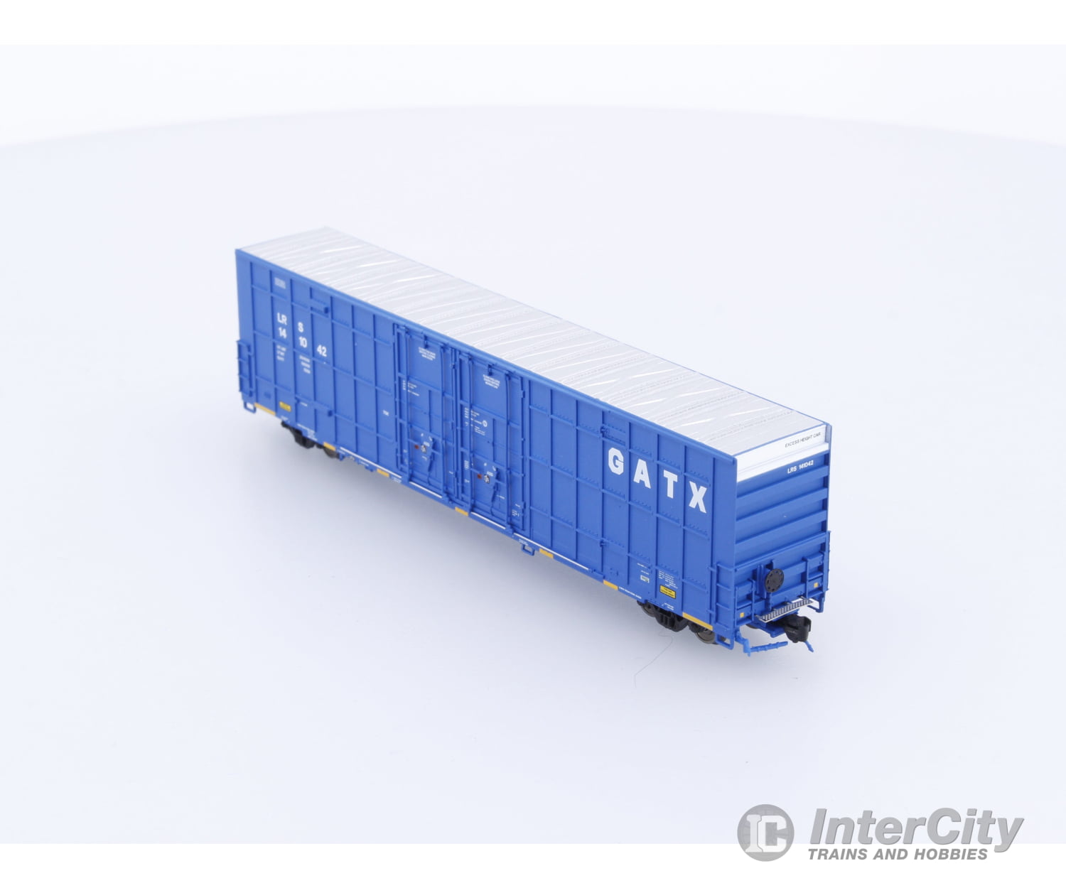 Aurora Miniatures 602048 N Greenbrier 7550 cf 60’ Plate F Boxcar GATX Corporation (GATX) 141042 Freight Cars