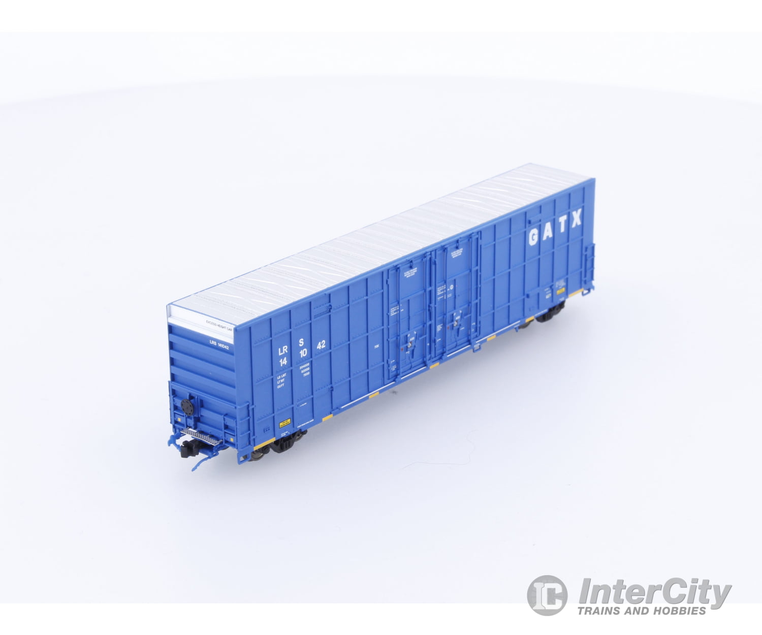 Aurora Miniatures 602048 N Greenbrier 7550 cf 60’ Plate F Boxcar GATX Corporation (GATX) 141042 Freight Cars