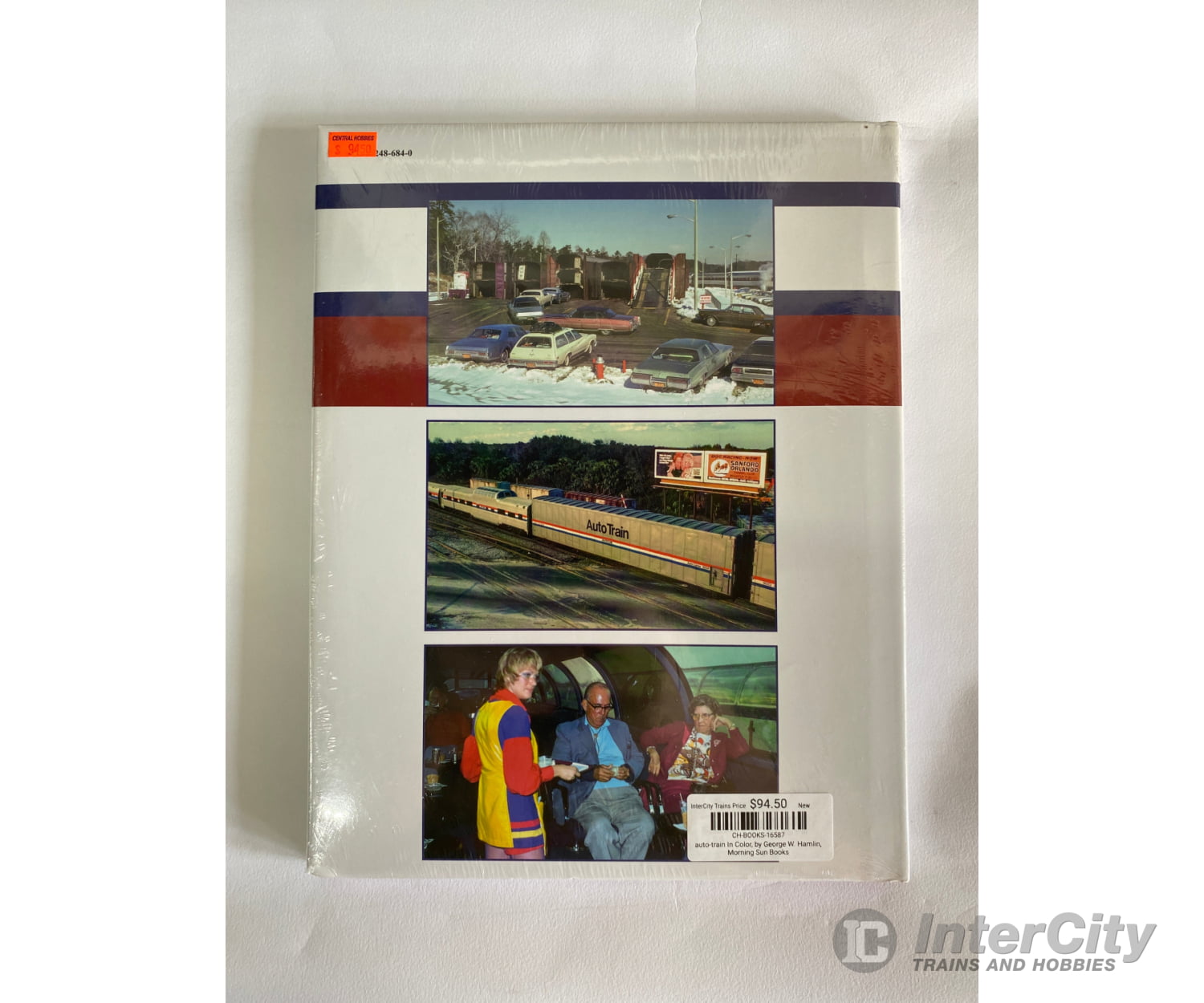 Auto-Train In Color By George W. Hamlin Morning Sun Books