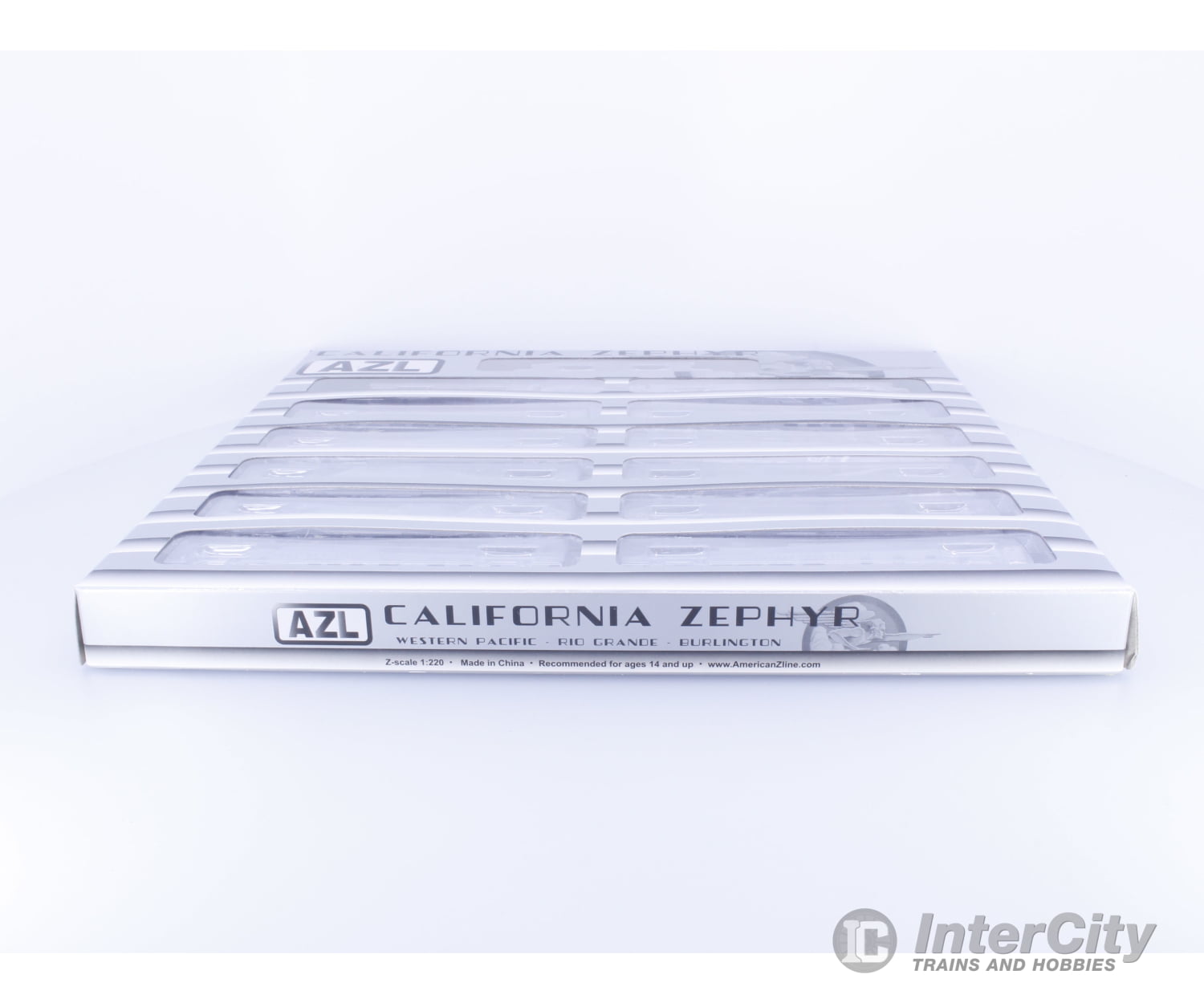 AZL AZLCZ11 Z 11 Piece California Zephyr Passenger Set Santa Fe (SF) Passenger Cars