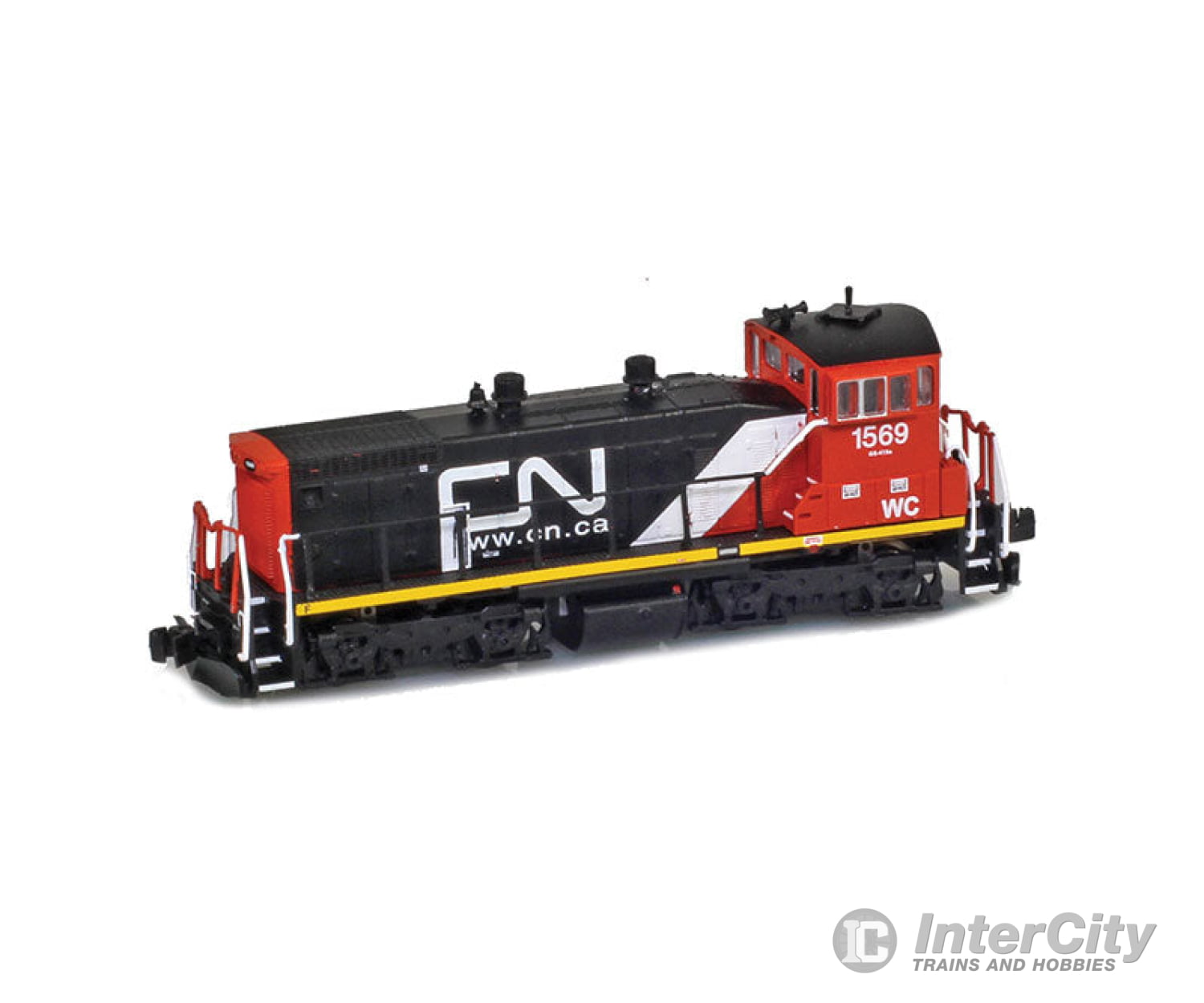 Azl Z Scale 62709-1 Canadian National Sw1500 Cn #1569 Locomotives