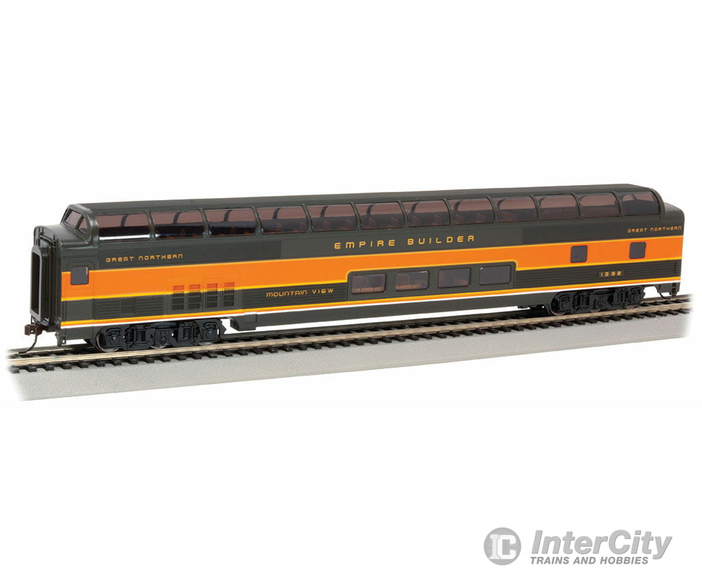 Bachmann 13003 Budd 85 Full-Length Dome With Lights - Ready-To-Run Silver Series(R) -- Great