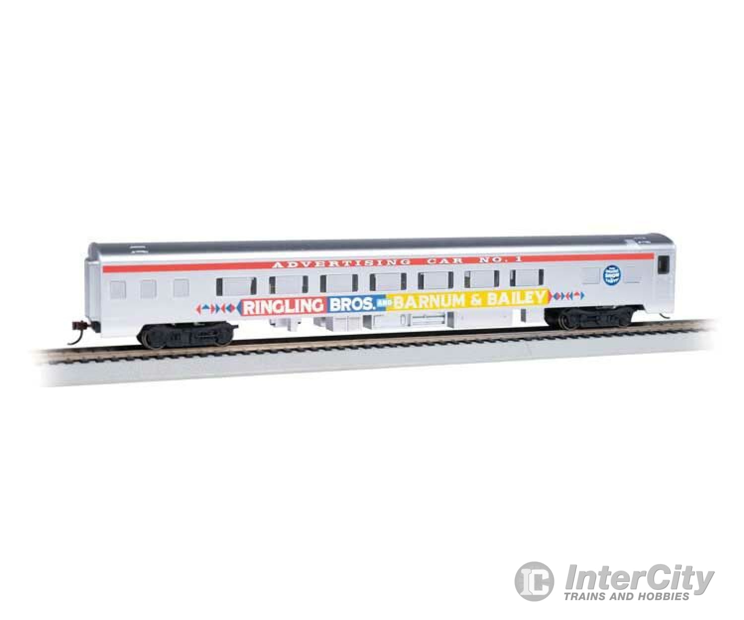 Bachmann 14215 85 Smooth-Side Coach W/Lights - Ready To Run -- Ringling Bros. And Barnum & Bailey #1