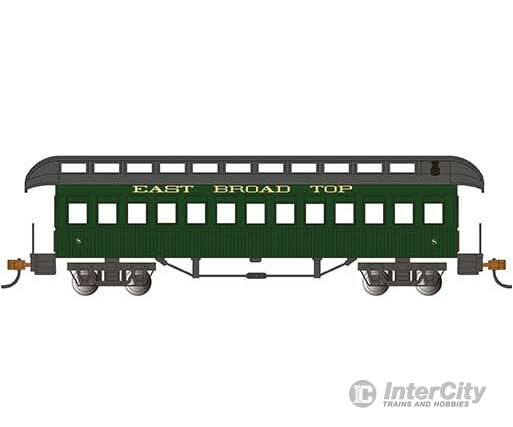 Bachmann 15108 Old Time Wood Coach With Round-End Clerestory Roof - Ready To Run -- East Broad Top