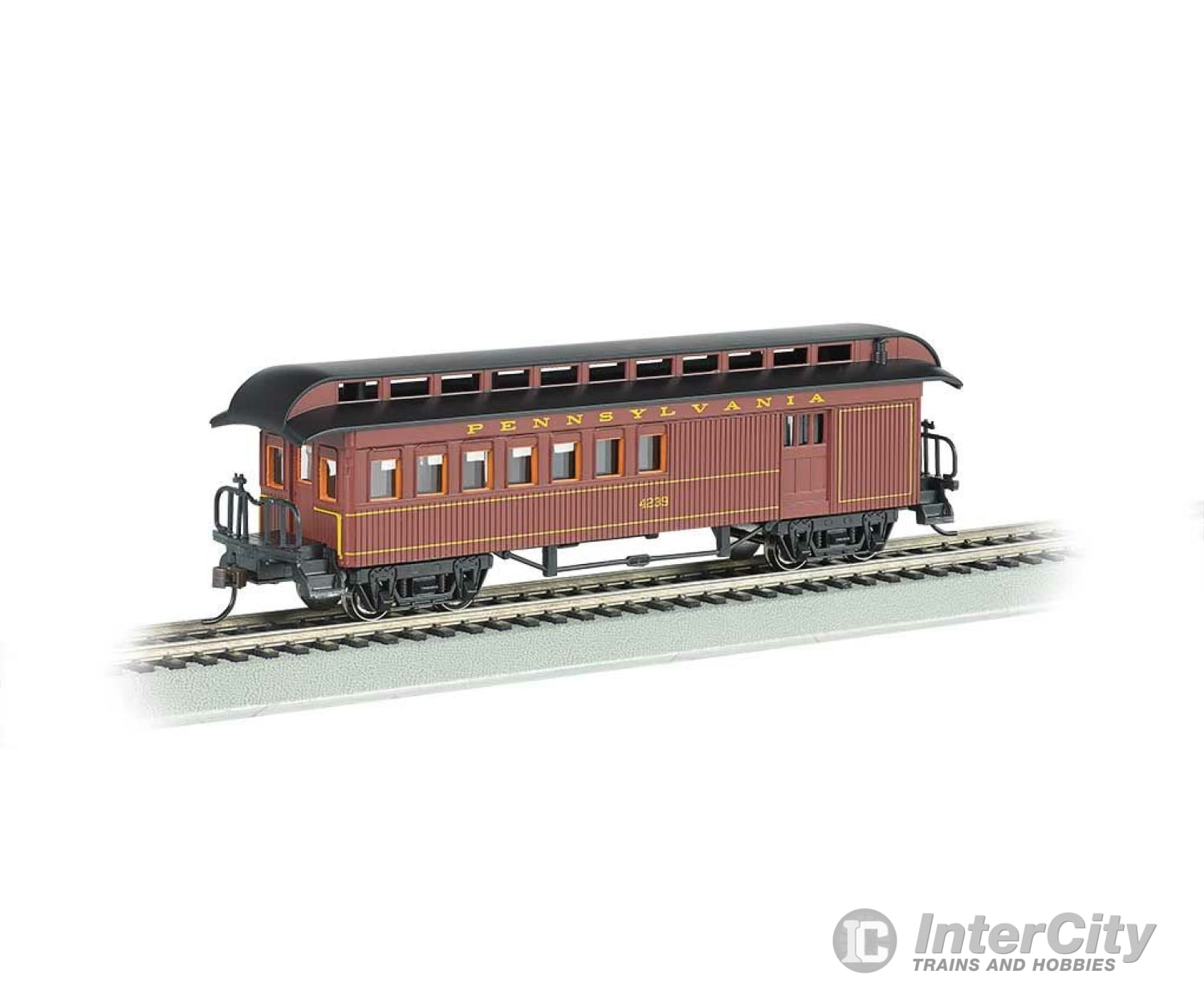 Bachmann 15202 Old Time Wood Combine With Round-End Clerestory Roof - Ready To Run -- Pennsylvania