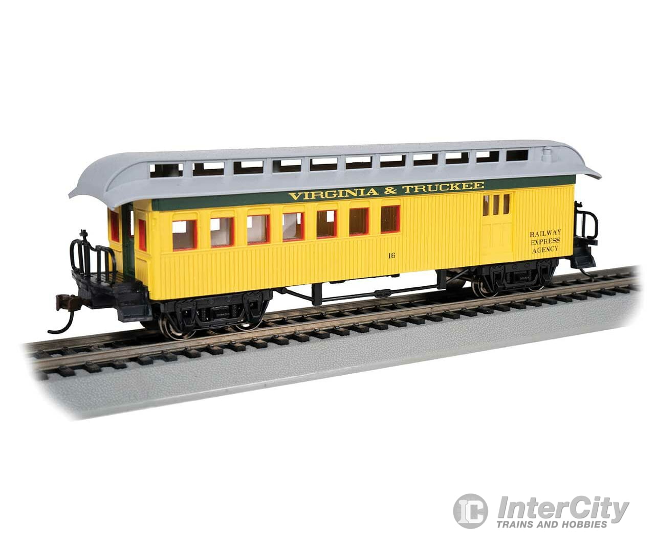 Bachmann 15207 Old Time Wood Combine With Round-End Clerestory Roof - Ready To Run -- Virginia &