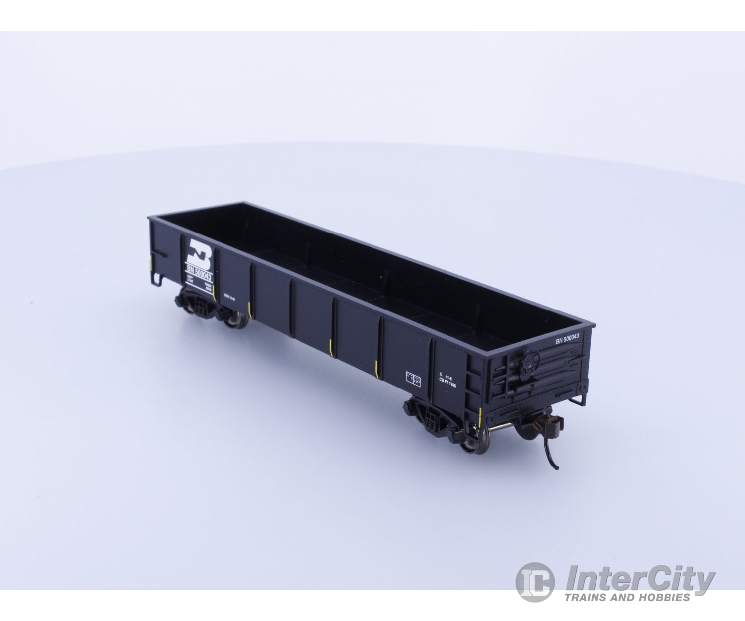 Bachmann 17203 HO 40’ Gondola Burlington Northern (BN) 500043 Freight Cars