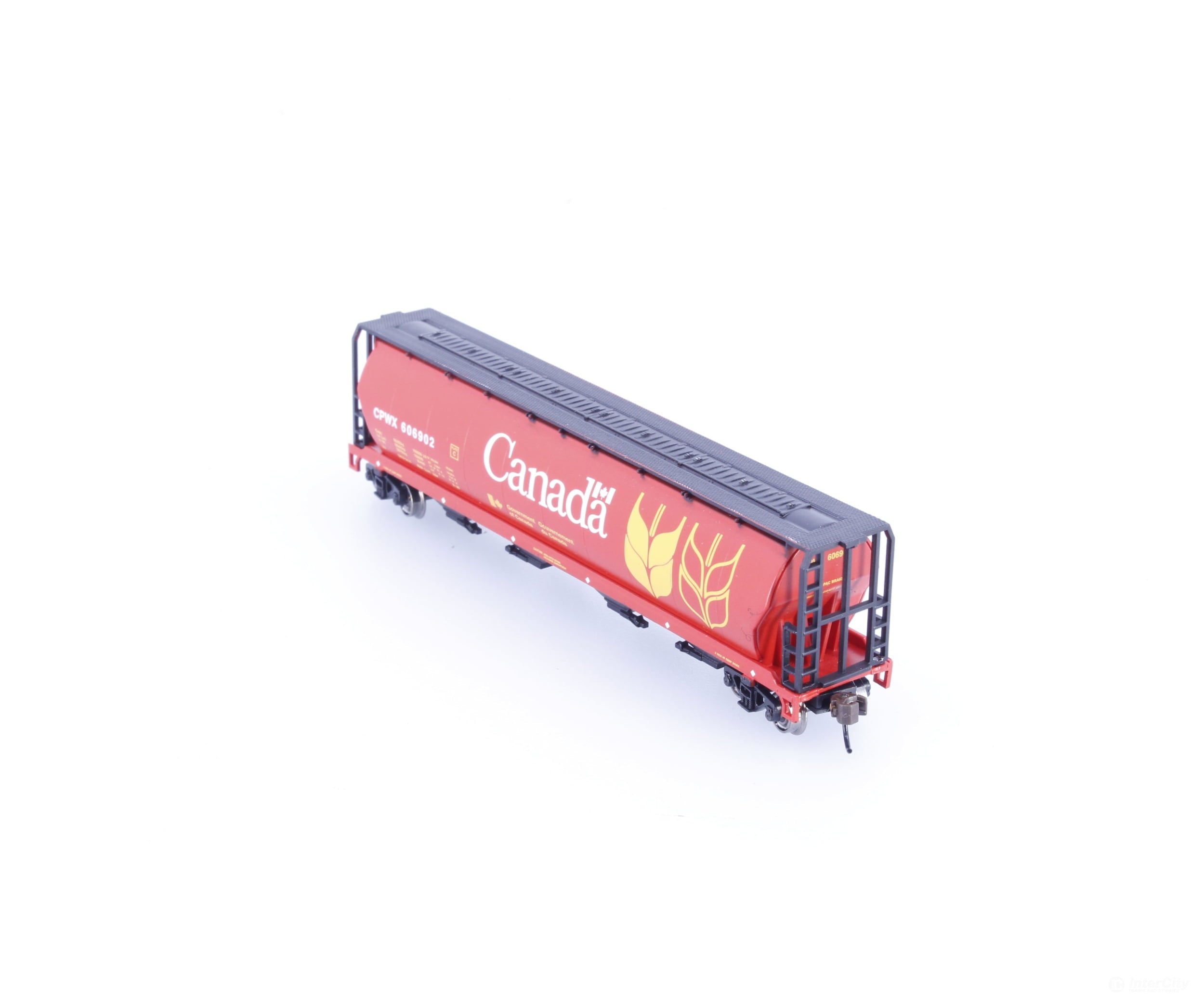 Bachmann 19181 N 4 Bay Cylindrical Hopper Canadian Wheat (CPWX) 606902 - Freight Cars