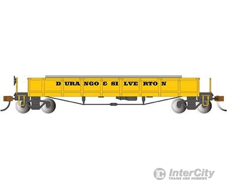 Bachmann 26032 Wood Gondola-Style Excursion Car - Ready To Run Spectrum(R) -- Durango & Silverton