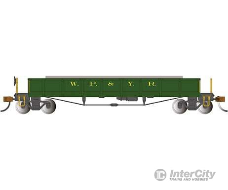Bachmann 26034 Wood Gondola-Style Excursion Car - Ready To Run Spectrum(R) -- White Pass & Yukon