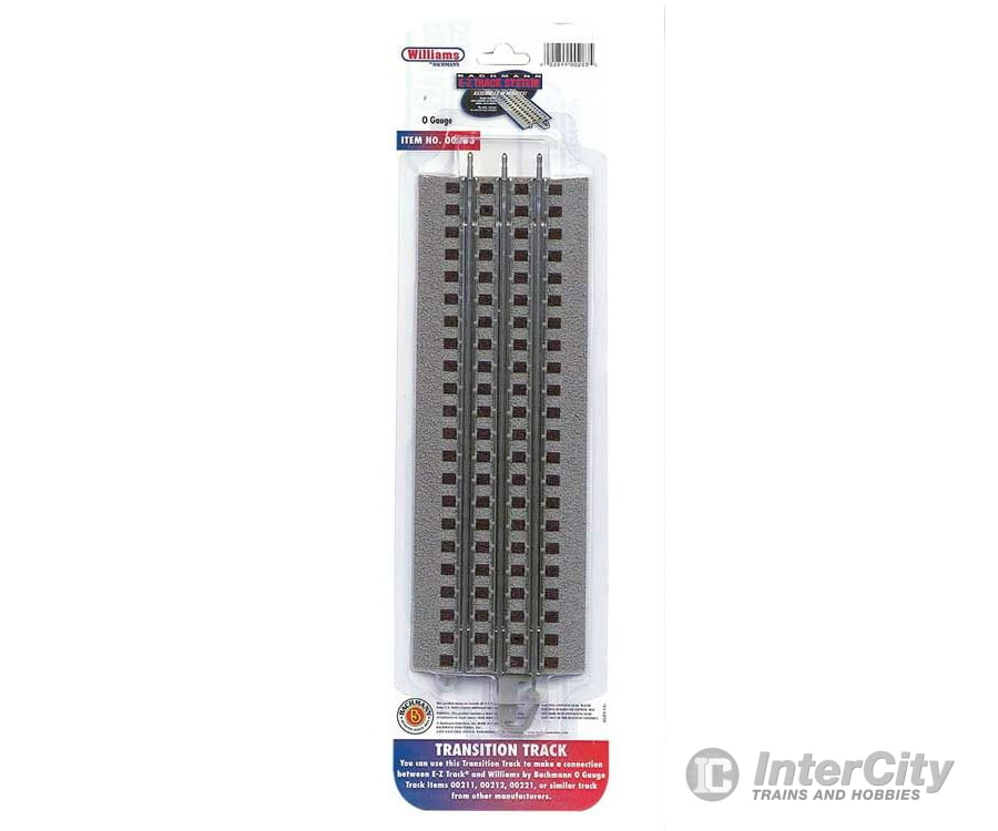 Bachmann 283 3-Rail E-Z Track(R) - Williams(Tm) -- Transition Track & Turnouts