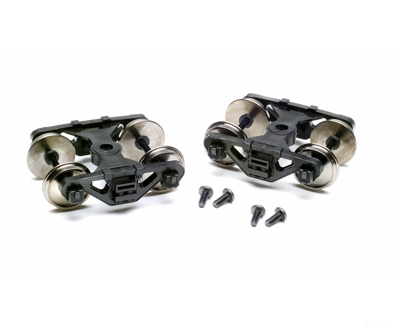 Bachmann 29905 Spectrum(R) On30 Trucks W/Wheel Sets -- Freight - Vulcan 1 Pair Couplers &