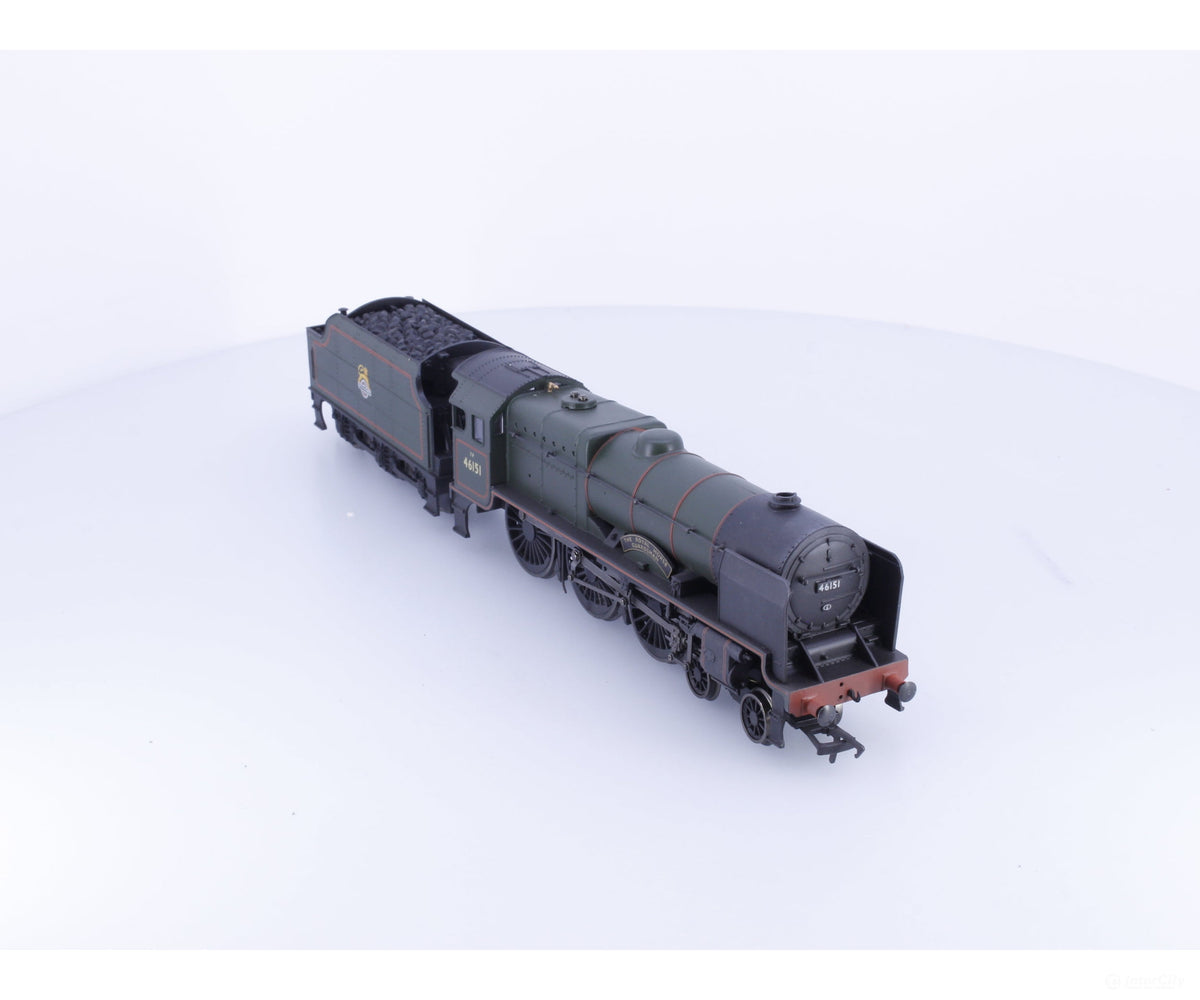 Bachmann 31-282 OO Weathered 4-6-0 Steam Locomotive The Royal Horse Guardsman 46151 Analog DC - Locomotives