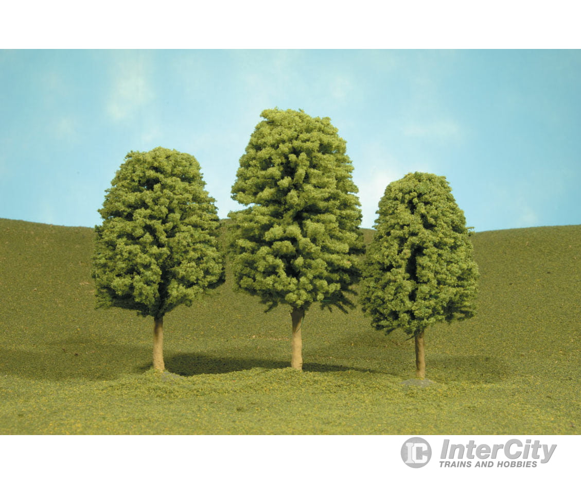 Bachmann 32006 Deciduous Trees - Scenescapes(Tm) -- 3 To 4 7.6 10.2Cm Pkg(3) & Vegetation