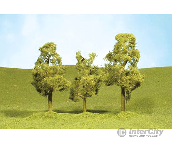 Bachmann 32109 Scenescapes(Tm) Layout-Ready Trees -- Sycamore 2-1/2 - 2-3/4 Pkg(4) & Vegetation
