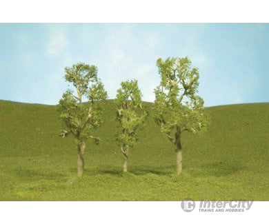 Bachmann 32210 Scenescapes(Tm) Layout-Ready Trees -- Aspen 8 Pkg(2) & Vegetation