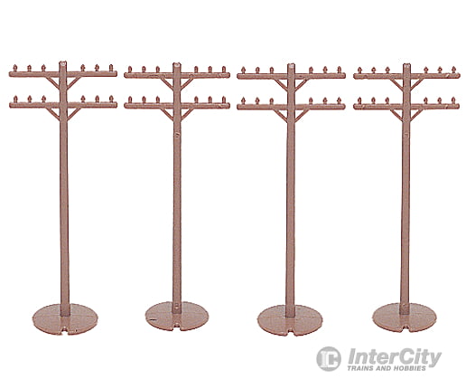 Bachmann 42102 Telephone Poles Pkg(12) Scenery Details