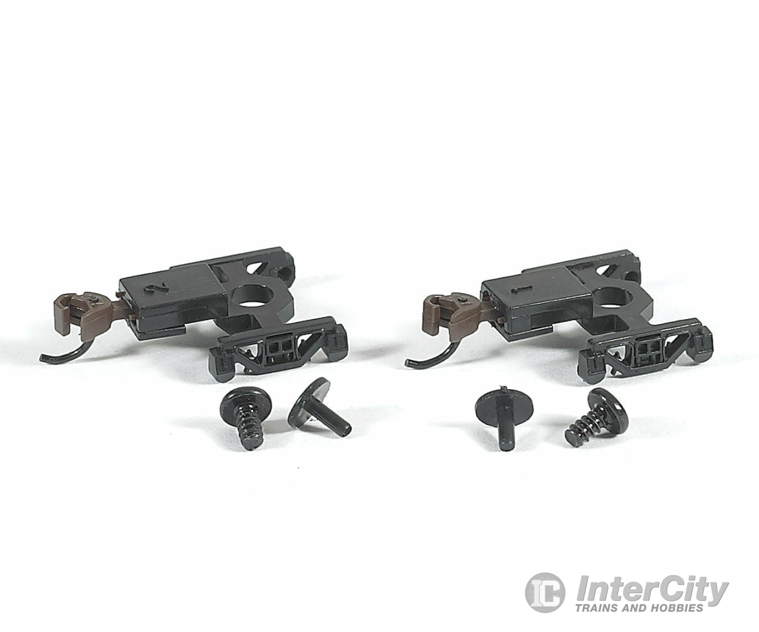 Bachmann 42534 Freight Trucks Less Wheels 12 Pairs -- Friction Bearing Couplers &