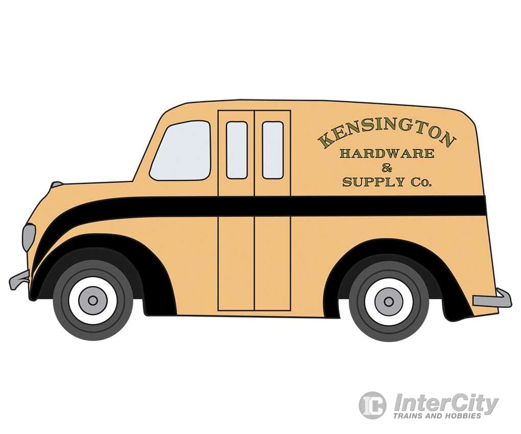 Bachmann 42740 Operating Delivery Van - 3-Rail Williams E-Z Street(R) -- Kensington Hardware Cars &