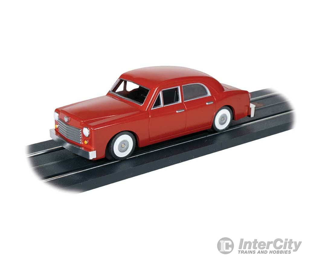 Bachmann 42751 Operating Sedan - E-Z Street(Tm) -- Red Cars & Trucks