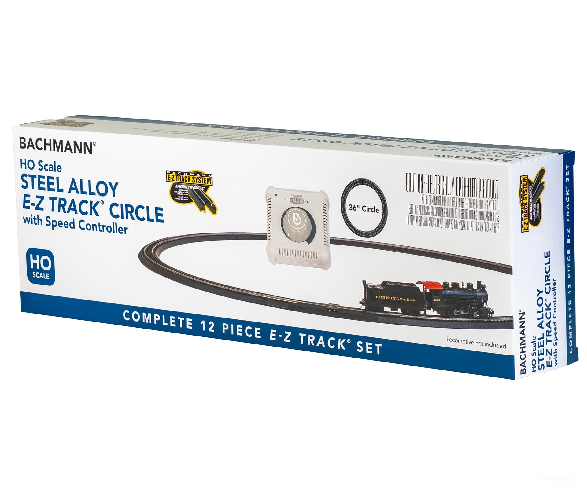 Bachmann 44214 HO E-Z Track Circle with Power Supply (no trains) Track & Turnouts