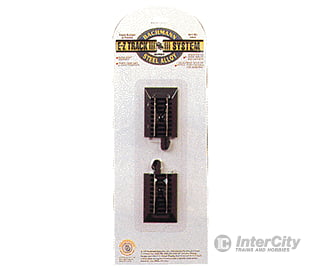 Bachmann 44491 E-Z Track(R) W/Steel Rail & Black Roadbed -- Hayes Wheel Stops (Track Bumpers) Pkg(2)