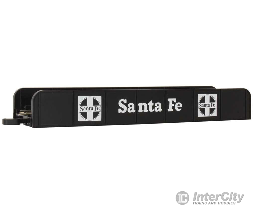 Bachmann 44601 Girder Bridge - E-Z Track(R) Assembled -- Santa Fe (Black) 10-1/2 26.7Cm Long