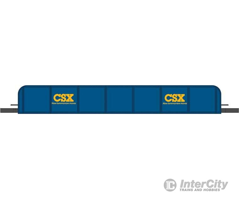 Bachmann 44606 Girder Bridge - E-Z Track(R) Assembled -- Csx Transporation (Blue Yellow) Structures