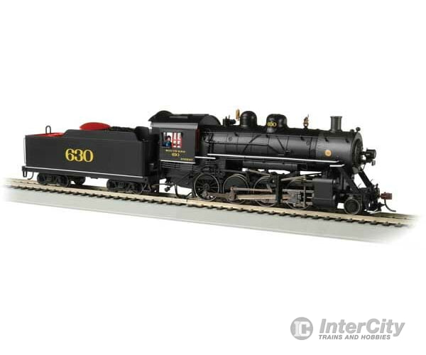 Bachmann 51357 Baldwin 2-8-0 Consolidation - Sound And Dcc -- Southern Railway 630 (Black Graphite)