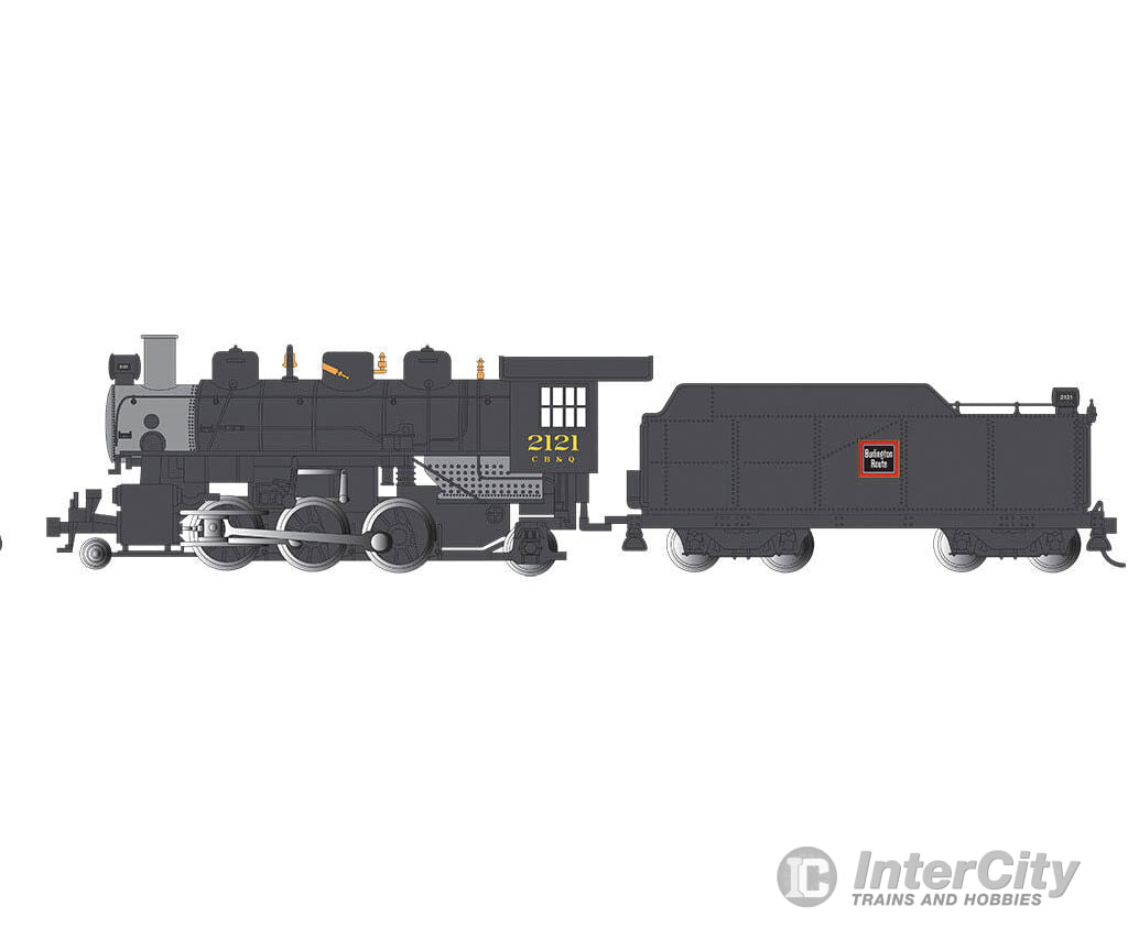 Bachmann 51508 Baldwin 2-6-2 Prairie With Smoke - Standard Dc -- Chicago Burlington & Quincy #2121