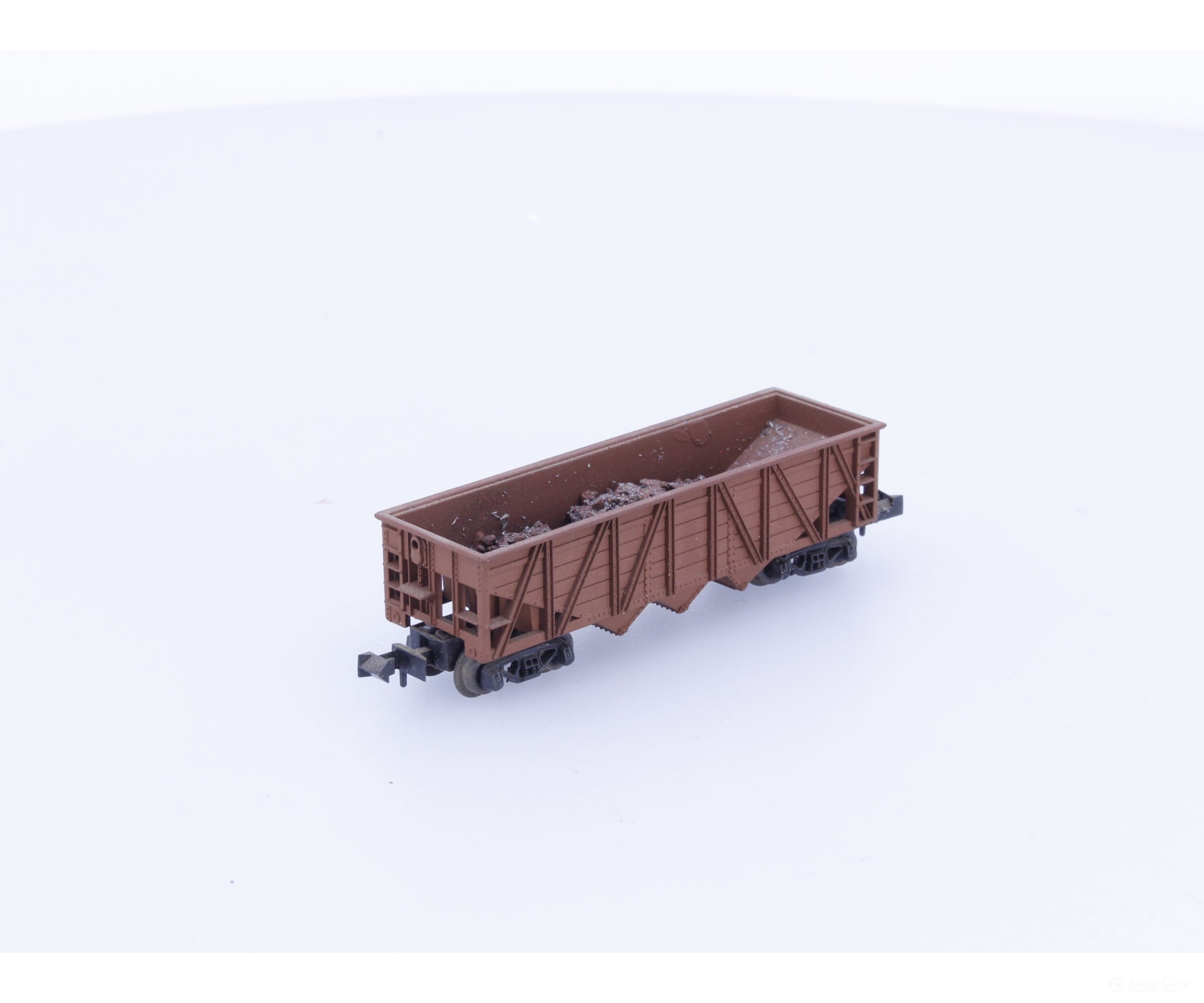 Bachmann 5443 N 3 Bay Hopper with Load Undecorated Freight Cars