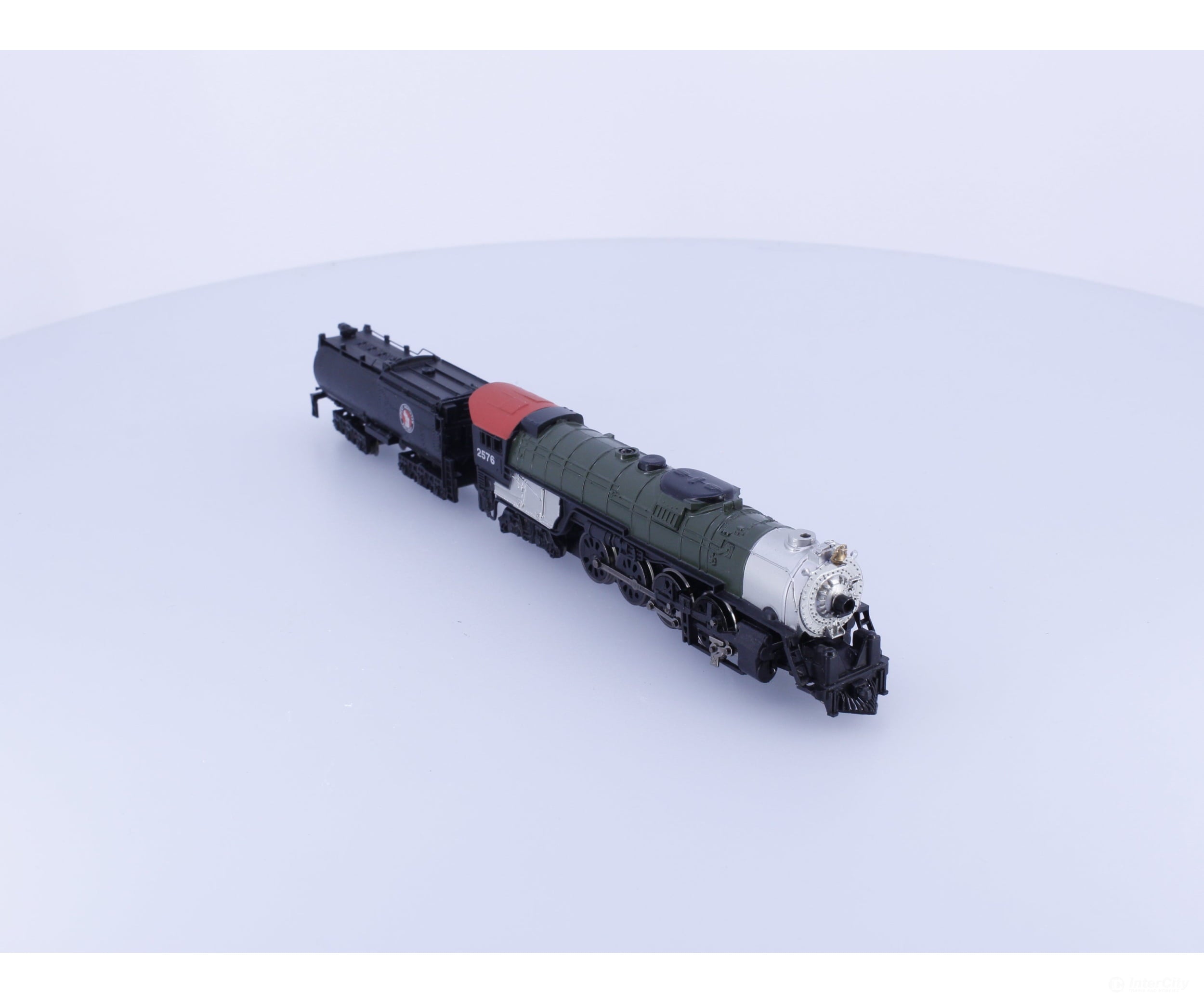 Bachmann 58161 N 4-8-4 Northern Steam Locomotive with Vanderbilt Tender Great Northern (GN) 2576 Analog DC Locomotives
