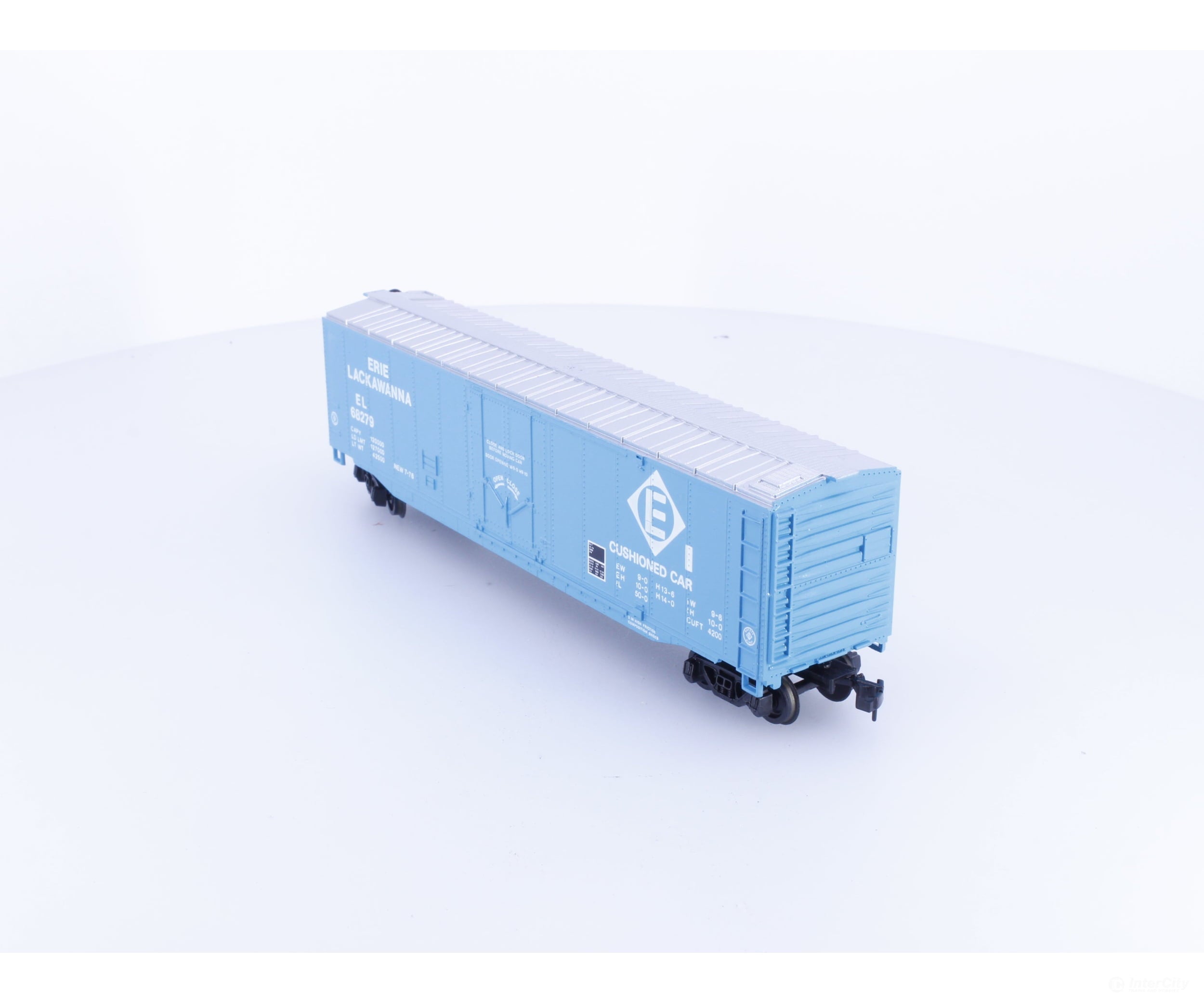 Bachmann 68279 HO 50’ Steel Single Door Boxcar Erie Lackawanna (EL) 68279 - Freight Cars