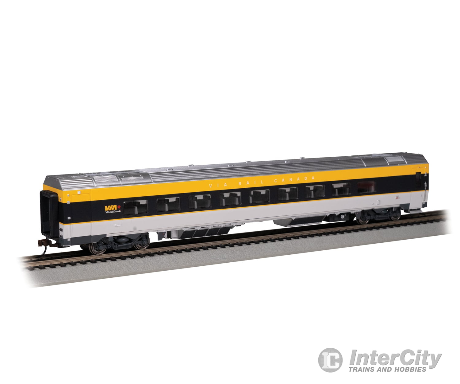 Bachmann 74505 Siemens Venture Coach - Via Version Ready To Run - - Rail Canada #2800 (Gray Black