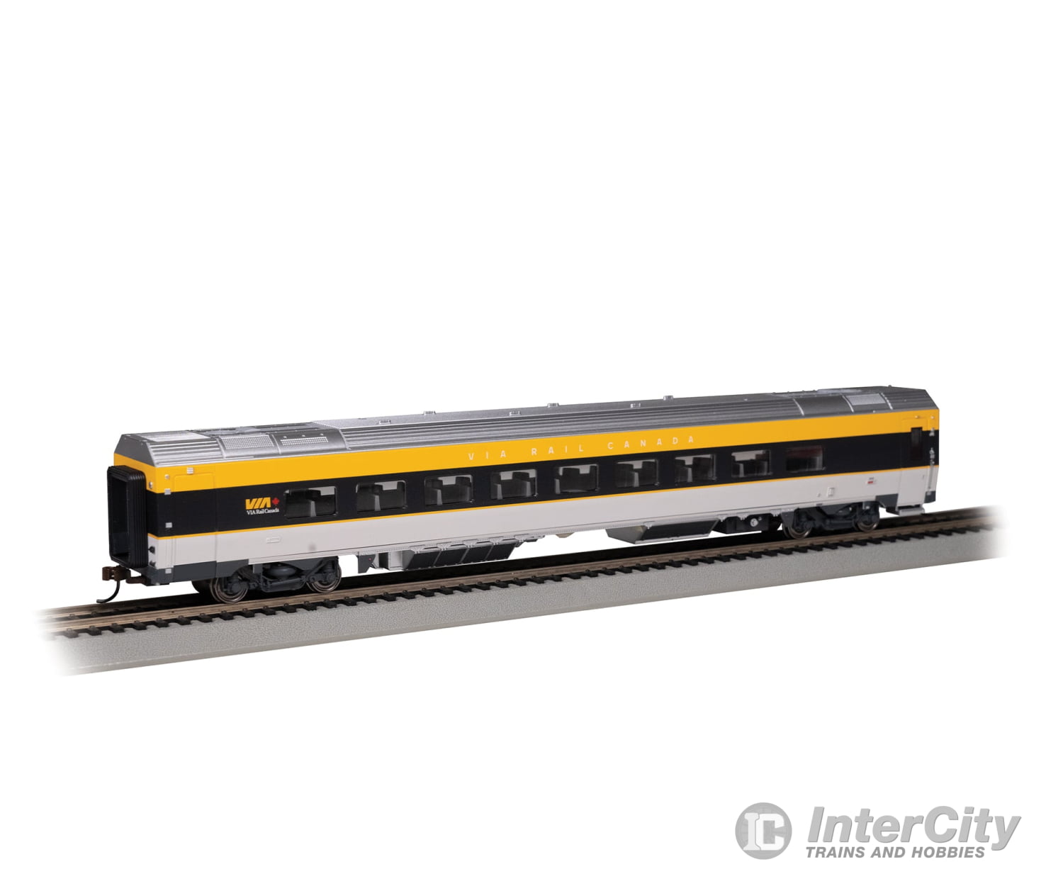 Bachmann 74506 Siemens Venture Coach - Via Version Ready To Run - - Rail Canada #2900 (Gray Black