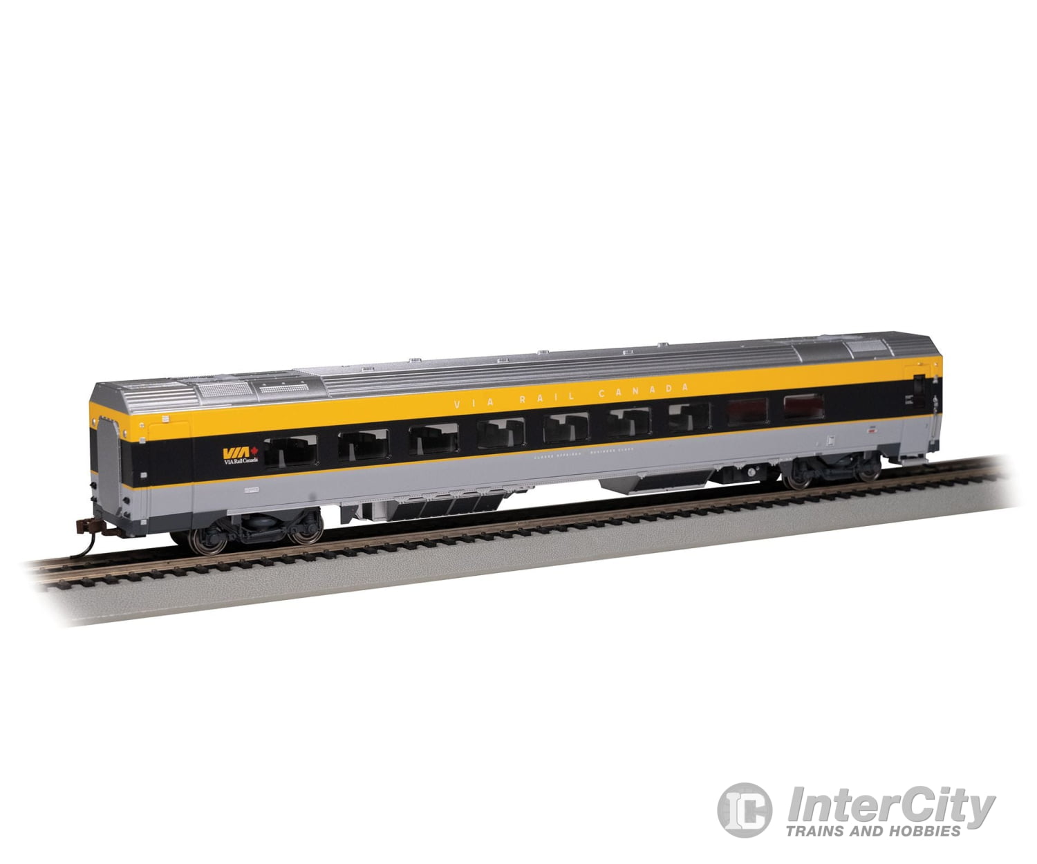 Bachmann 74507 Siemens Venture Coach - Via Version Ready To Run - - Rail Canada #2600 (Gray Black