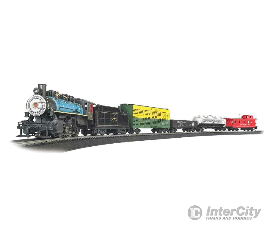Bachmann 750 Chessie Special - Standard Dc -- Chesapeake & Ohio 0-6-0 Steam Loco 4 Freight Cars;