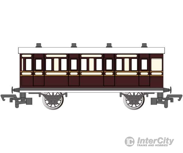 Bachmann 76033 Thomas & Friends(Tm) - Ready-To-Run -- Tobys Musuem Brake Coach (Brown Cream)