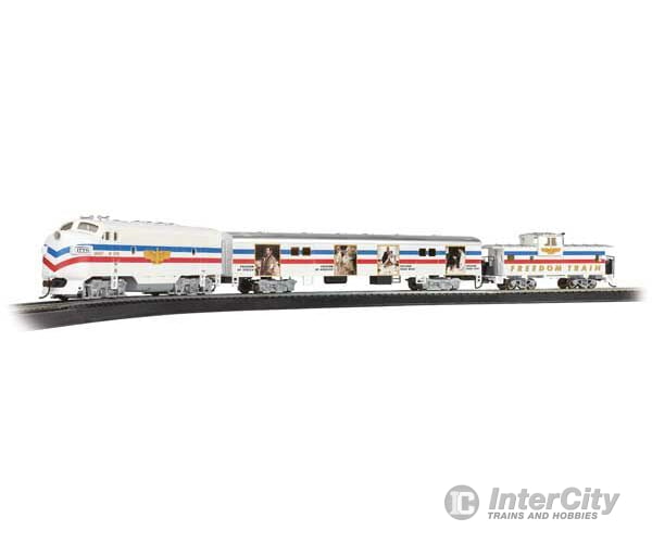 Bachmann 767 Norman Rockwell Freedom Train Set - Standard Dc -- Emd F7 Display Car Wide-Vision